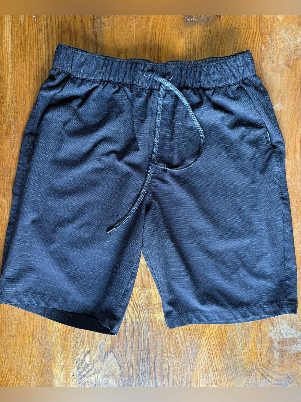 Rip Curl Men's Quick Dry Casual Drawstring Shorts - Heather Black, Small